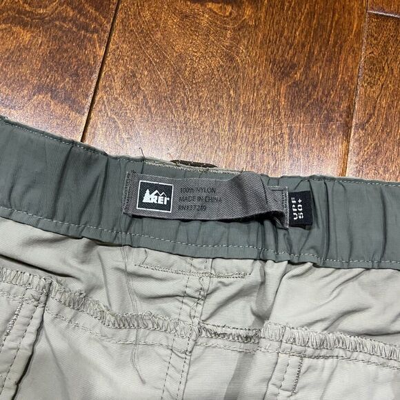 REI Outdoors Big & Tall Hiking Utility Cargo Nylon Pants Tan Brown Size XXL - Picture 5 of 8